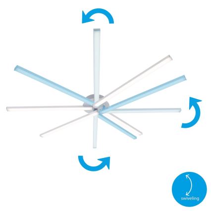 Briloner 3181-049 - LED Felületre szerelhető csillár GO 4xLED/5W/230V