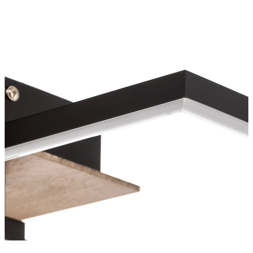 Briloner 3210-014 - LED Dimmelhető mennyezeti lámpa FRAME 2xLED/11W/230V barna