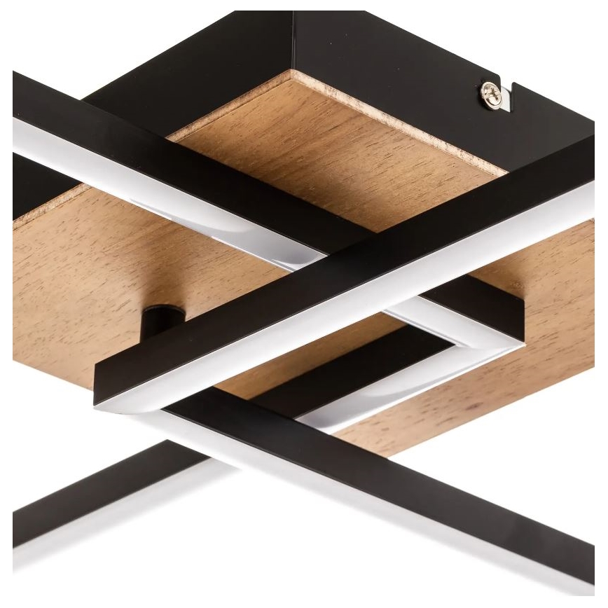 Briloner 3210-014 - LED Dimmelhető mennyezeti lámpa FRAME 2xLED/11W/230V barna