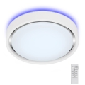 Briloner 3227-016 - LED RGB Dimmelhető lámpa érzékelővel TALENA LED/24W/230V fehér + távirányítás