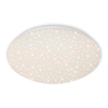 Briloner 3373-016 - LED dimmelhető mennyezeti lámpa STARRY LED/15W/230V 3000-6500K átm. 28 cm fehér + távirányító