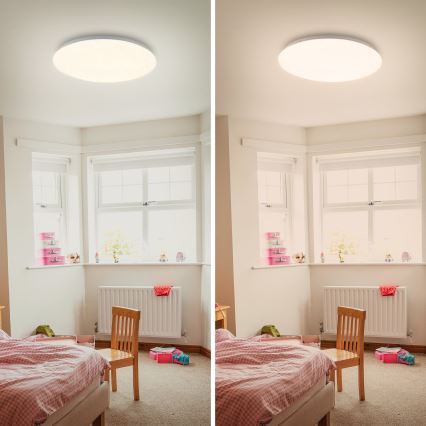 Briloner 3380-116 - LED dimmelhető mennyezeti lámpa STARRY SKY LED/18W/230V 2700/4000K