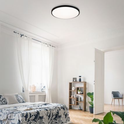 Briloner 3430-015 - MANNY LED/48W/230V dimmelhető mennyezeti lámpa távirányítóval