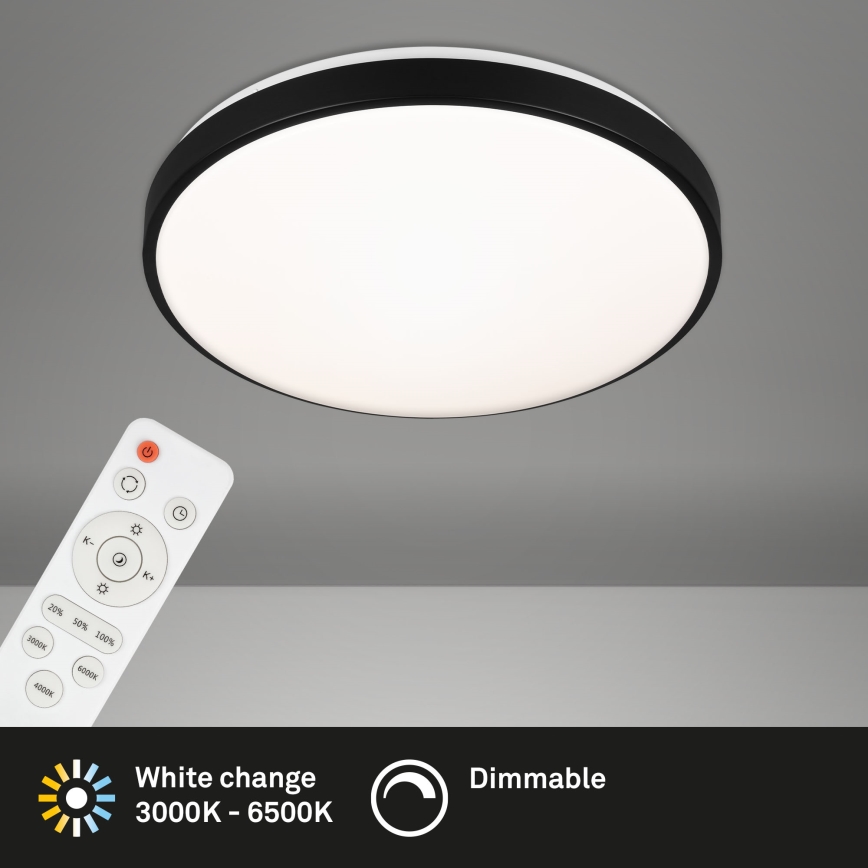 Briloner 3430-015 - MANNY LED/48W/230V dimmelhető mennyezeti lámpa távirányítóval