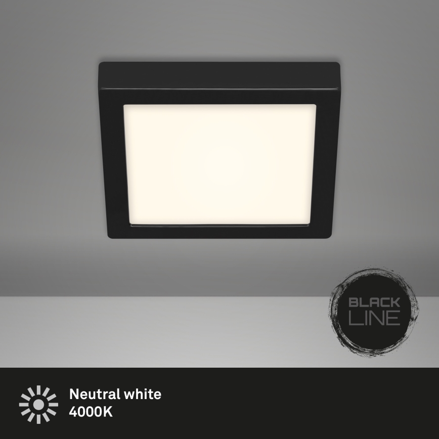 Briloner 3466-415 - LED Mennyezeti lámpa FIRE LED/16,5W/230V 22,5x22,5 cm