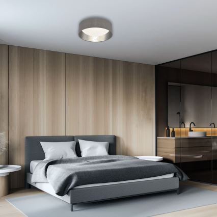 Briloner 3482014 - LED mennyezeti lámpa MAILA STARRY LED/12W/230V szürke/ezüst