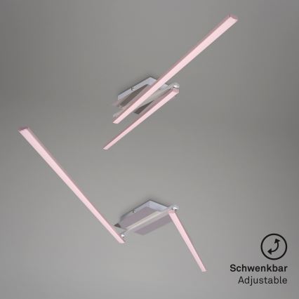 Briloner 3500-018 - LED Felületre szerelhető csillár STAFF 2xLED/6W/230V
