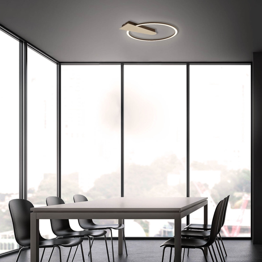 Briloner 3542017 - LED Dimmelhető mennyezeti lámpa NICO LED/12W/230V arany