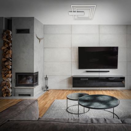 Briloner 3545-018 - LED Dimmelhető mennyezeti lámpa NICO LED/25W/230V matt króm