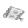 Briloner 3582-042 - LED Mennyezeti lámpa RIPOSO 2xLED/5W/230V + 2xGU10/3W