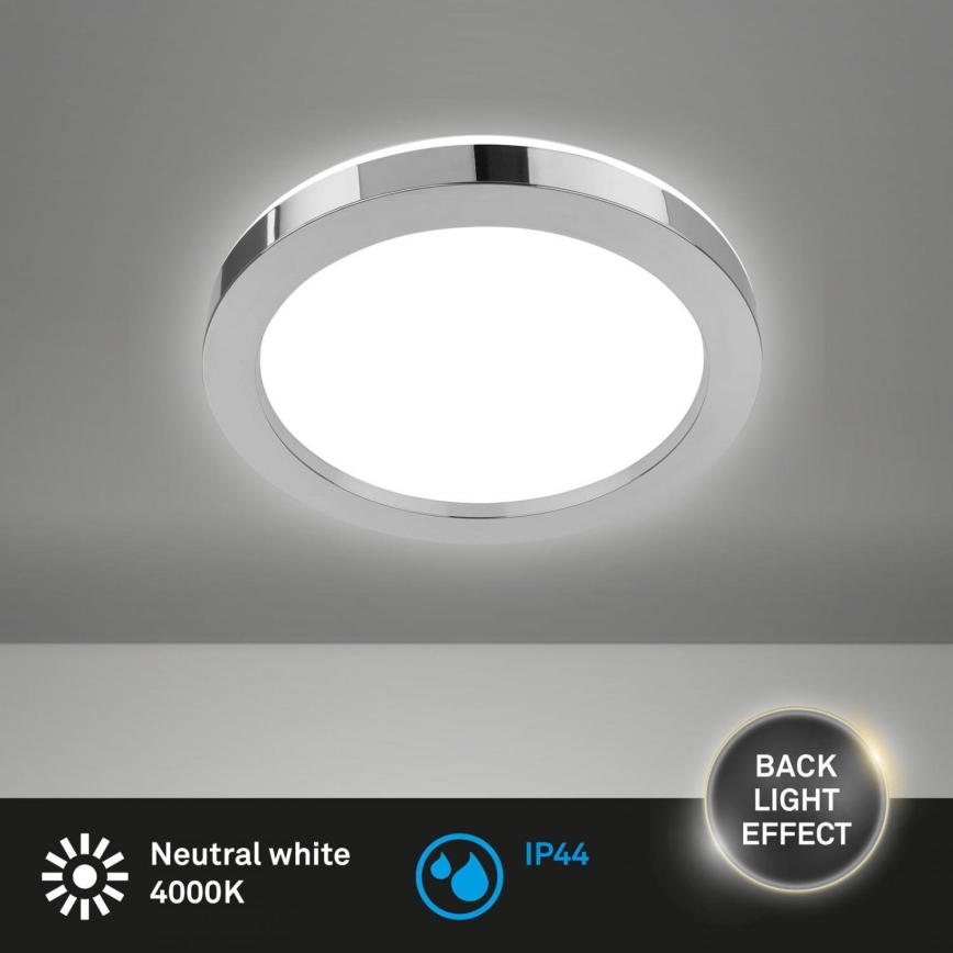 Briloner 3678-018 - LED Fürdőszobai mennyezeti lámpa SPLASH LED/18W/230V átm. 30 cm