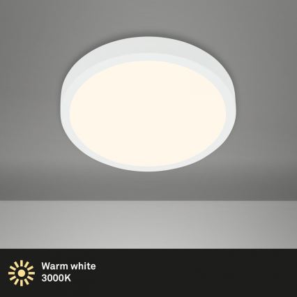 Briloner 3700-016 - LED Mennyezeti lámpa RUNA LED/16W/230V 3000K átm. 28 cm fehér