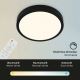 Briloner 3701-015 - LED Dimmelhető mennyezeti lámpa RUNA LED/18W/230V 2700-6500K + távirányítás