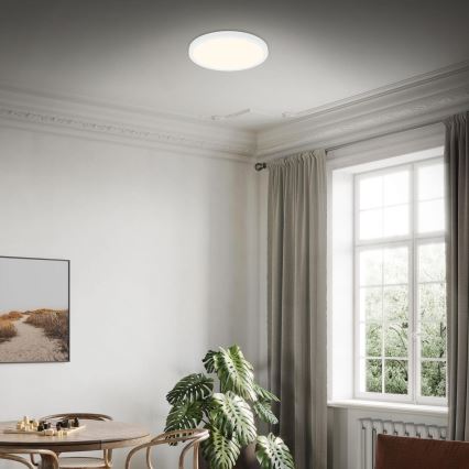 Briloner 3703-016 - LED Mennyezeti lámpa RUNA LED/24W/230V 3000K átm. 38 cm fehér