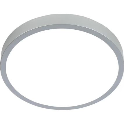 Briloner 3709-014 - LED RGBW Dimmelhető mennyezeti lámpa LED/22W/230V 4000K átm. 38 cm ezüst + távirányítás