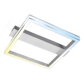Briloner 3760-019 - LED fényerőszabályozható mennyezeti lámpatest FRAME LED/23W/230V 2700-6500K 42x36 cm + távirányító