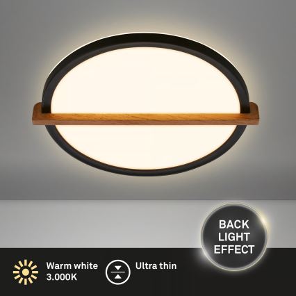 Briloner 3844015 - LED mennyezeti lámpatest, 18 W, 230 V, átmérő 31,5 cm