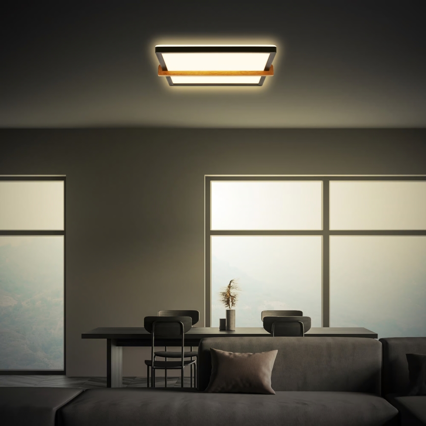 Briloner 3845015 - LED mennyezeti lámpa LED/18W/230V 29,5x31,5 cm