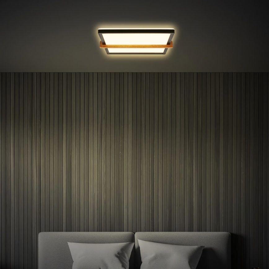 Briloner 3845015 - LED mennyezeti lámpa LED/18W/230V 29,5x31,5 cm