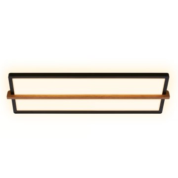 Briloner 3846015 - LED mennyezeti lámpa REMSA LED/22W/230V 3000K 60,5x20 cm fekete