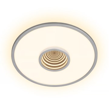 Briloner 3847014 - TORO LED mennyezeti lámpatest LED/18W/230V Ø 42 cm matt króm