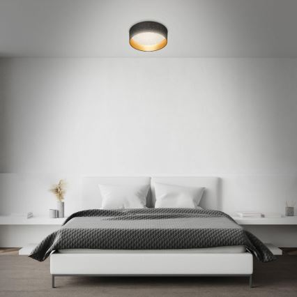 Briloner 3882-015 - LED Mennyezeti lámpa MAILA STARRY LED/18W/230V fekete/arany