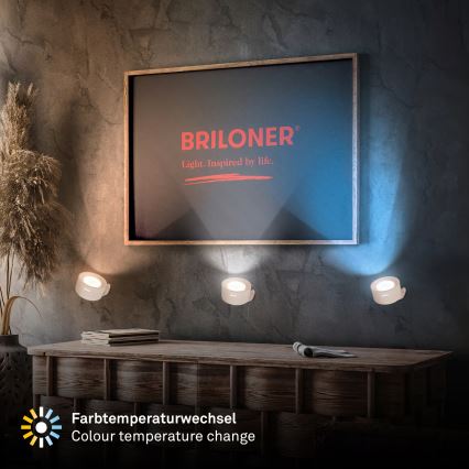 Briloner 3896011 - Dimmelhető, újratölthető LED-es fali lámpa TARI LED/1,6W/5V 1500 mAh, bézs
