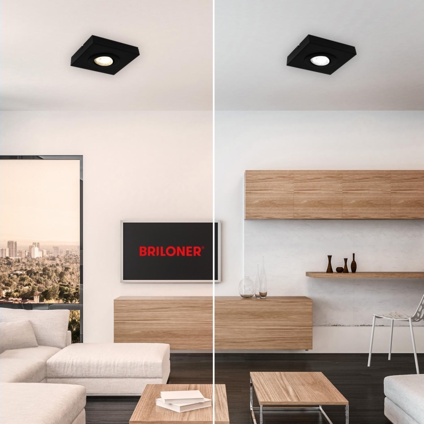 Briloner 3996015 - LED Spotlámpa CTS LED/4W/230V 2700/4000K fekete