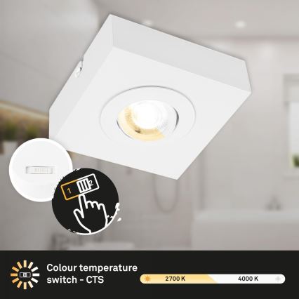Briloner 3996016 - LED Spotlámpa CTS LED/4W/230V 2700/4000K fehér