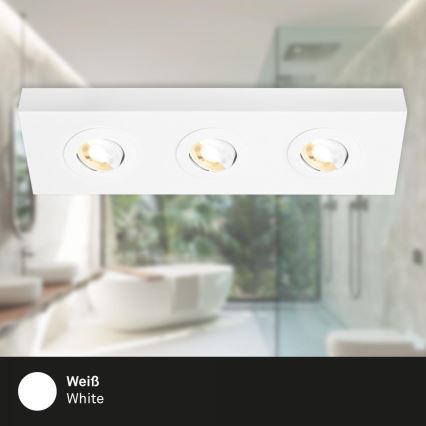 Briloner 3996036 - LED Spotlámpa CTS 3xLED/4W/230V 2700/4000K fehér