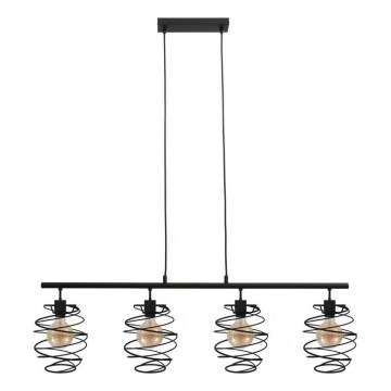 Briloner 4871-045 - Kábeles csillár 4xE27/60W/230V