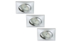 Briloner 6997-039 - KÉSZLET 3x LED Fürdőszobai beépíthető lámpa LED/5W/230V IP23