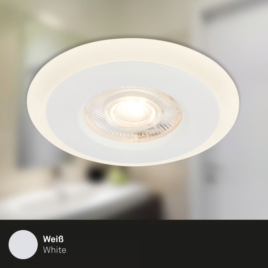 Briloner 7039036 - 3 darabos LED fürdőszobai beépíthető mennyezeti lámpatest LED/5W/230V IP44 fehér