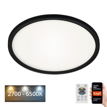 Briloner 7058-015 - LED Dimmelhető lámpa SLIM LED/18W/230V 2700-6500K Wi-Fi Tuya + távirányítás