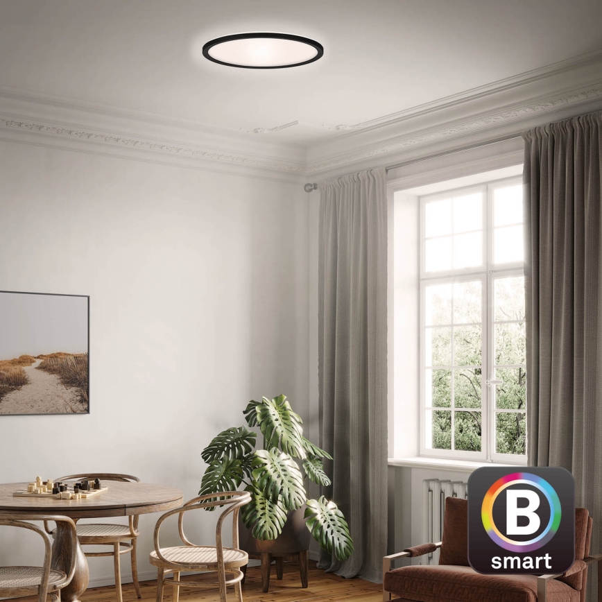 Briloner 7058-015 - LED Dimmelhető lámpa SLIM LED/18W/230V 2700-6500K Wi-Fi Tuya + távirányítás