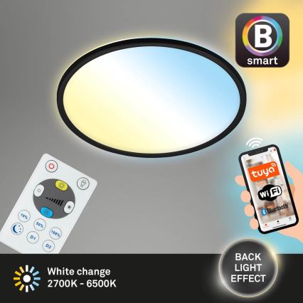 Briloner 7059-015 - LED Dimmelhető mennyezeti lámpa SLIM LED/22W/230V 2700-6500K Wi-Fi Tuya + távirányítás