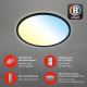 Briloner 7059-015 - LED Dimmelhető mennyezeti lámpa SLIM LED/22W/230V 2700-6500K Wi-Fi Tuya + távirányítás