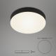 Briloner 7065-015 - LED Mennyezeti lámpa FLAME LED/16W/230V fekete