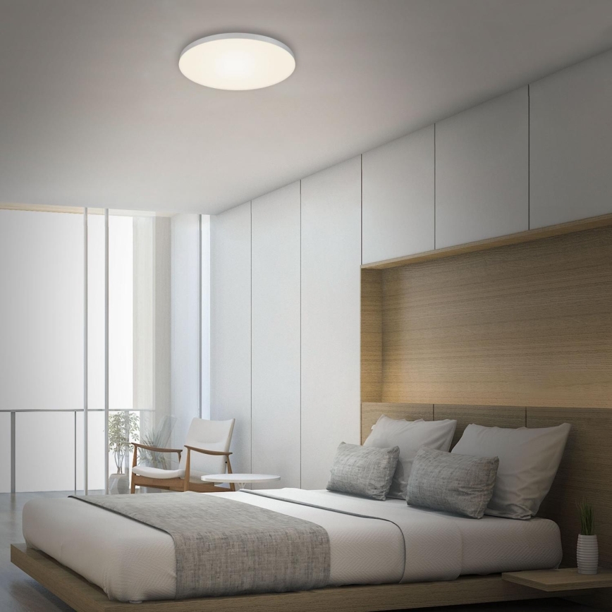 Briloner 7068-014 - LED Mennyezeti lámpa FLAME LED/24,5W/230V 3000K átm. 38 cm ezüst