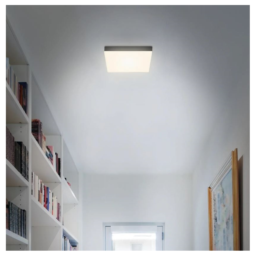 Briloner 7070-015 - LED Mennyezeti lámpa FLAME LED/16W/230V fekete