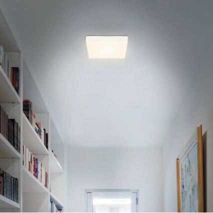 Briloner 7070-016 - LED Mennyezeti lámpa FLAME LED/16W/230V fehér