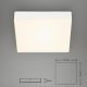 Briloner 7070-016 - LED Mennyezeti lámpa FLAME LED/16W/230V fehér