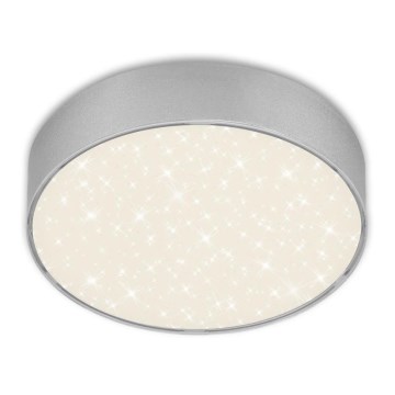 Briloner 7072-414 - LED Mennyezeti lámpa STAR SKY LED/11W/230V 4000K átm. 15 cm ezüst