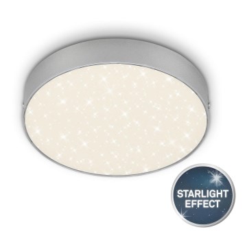 Briloner 7073-414 - LED Mennyezeti lámpa STAR SKY LED/16W/230V 4000K átm. 21 cm ezüst