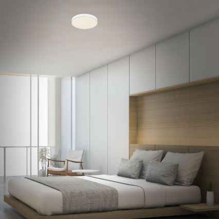 Briloner 7073-416 - LED Mennyezeti lámpa STAR SKY LED/16W/230V 4000K átm. 21 cm fehér