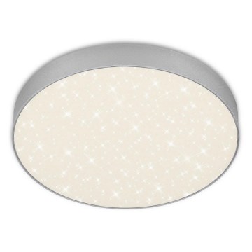 Briloner 7074-414 - LED Mennyezeti lámpa STAR SKY LED/21W/230V 4000K átm. 28 cm ezüst