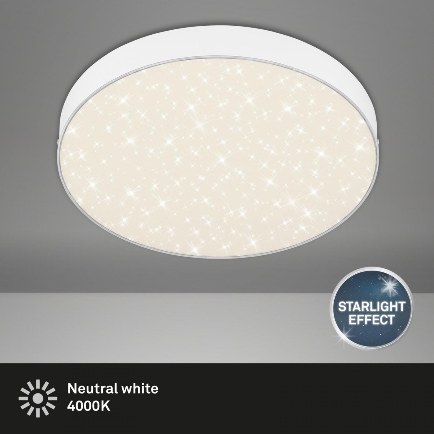 Briloner 7074-416 - LED Mennyezeti lámpa STAR SKY LED/21W/230V 4000K átm. 28 cm fehér