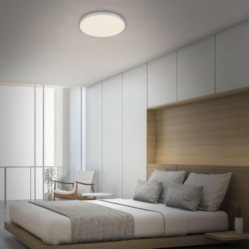 Briloner 7075-414 - LED Mennyezeti lámpa STAR SKY LED/24,5W/230V 4000K átm. 38 cm ezüst