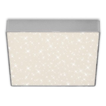 Briloner 7077-414 - LED Mennyezeti lámpa STAR SKY LED/16W/230V 4000K 21x21 cm ezüst