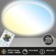 Briloner 7079-016 - LED Dimmelhető mennyezeti lámpa SLIM LED/18W/230V 2700-6500K + távirányítás